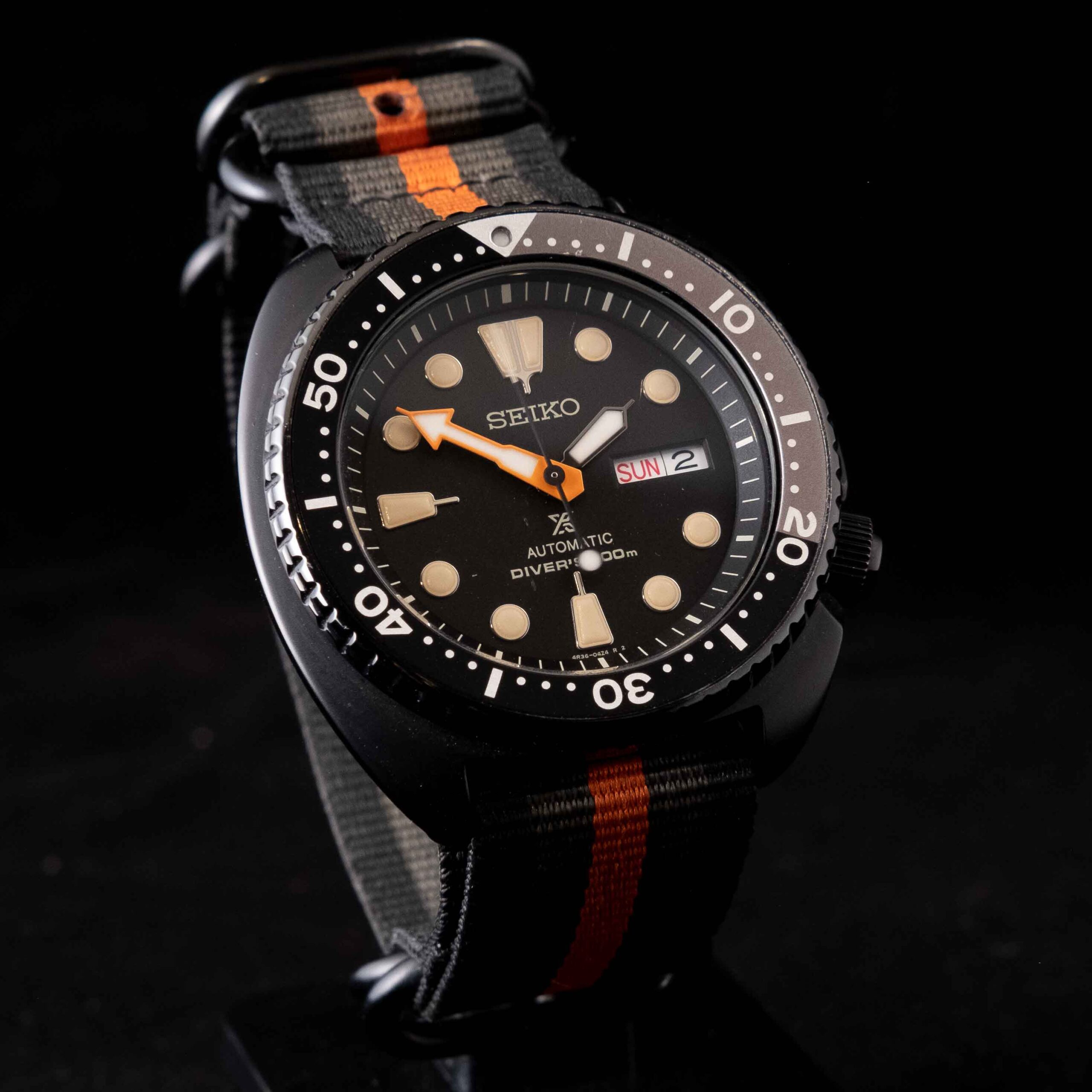 Seiko Turtle – Limited Edition Black “Ninja” – Fine Watches