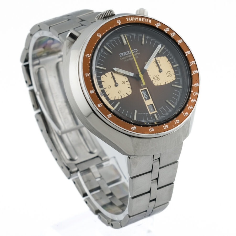 Seiko Bullhead Chronograph Brown 6138-0040