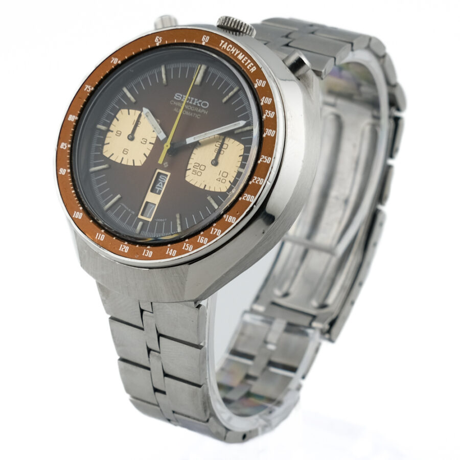 Seiko Bullhead Chronograph Brown 6138-0040